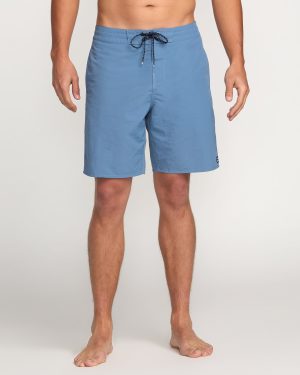 Wategos Lo Tide 19 Boardshorts - Carolina Blue