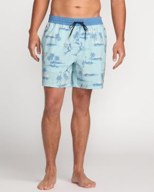 Good Times Laybacks 16 Trunks - Dusty Blue