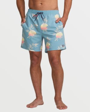 Good Times Laybacks 16 Trunks - Washed Blue