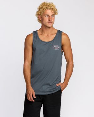 Walled Tank - Midnight Blue