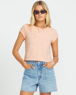 Daily Tee - Dusty Peach