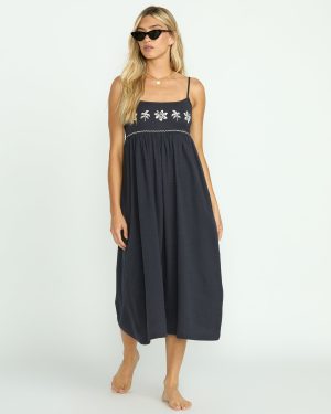 Days End Dress - Black Sands