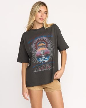 Focus Tour Tee - Off Black