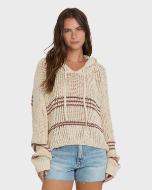 Dawn Pullover Hoodie - White Cap