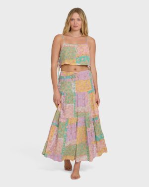 Just A Girl Maxi Skirt - Vintage Violet