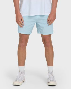 Crossfire Submersible 17 Hybrid Shorts - Corydalis Blue