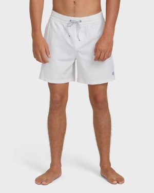 Every Other Day Wave Washed Layback 16 Trunks - Fog Gray